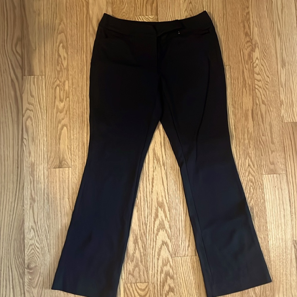 Black dress pants - boot cut